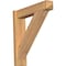 Ekena Millwork Traditional Smooth Arts and Crafts Outlooker, Western Red Cedar, 5 1/2"W x 24"D x 24"H OUT06X24X24TRA03SWR - alternate 1